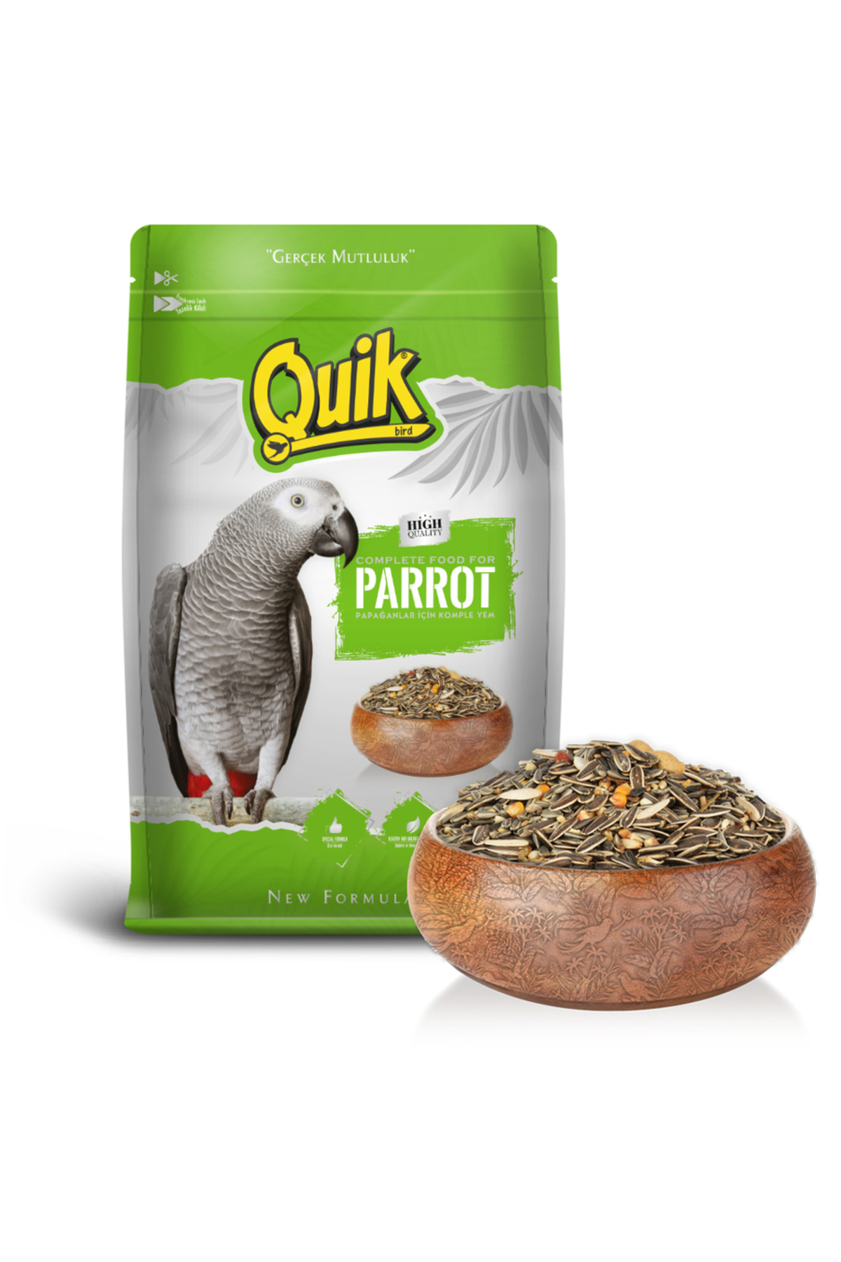 Quik Papağan Yemi 750 gr x 6 Adet