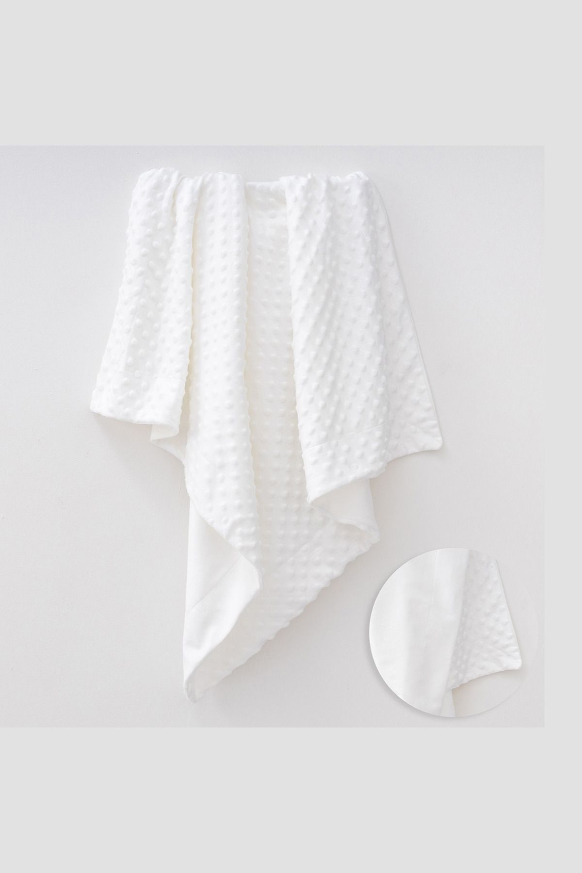 Mother Made Baby Chickpea Blanket Double Layer Soft Textured 100 Cotton Baby Blanket Suitable for Newborns