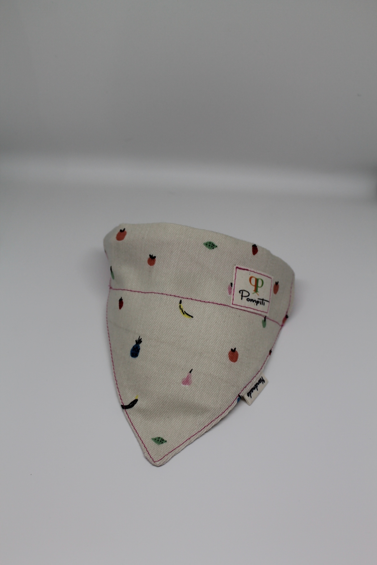 Ayarlanabilir ve Değiştirilebilir Evcil Hayvan Köpek Tasma ve Fular Desenli El Yapımı