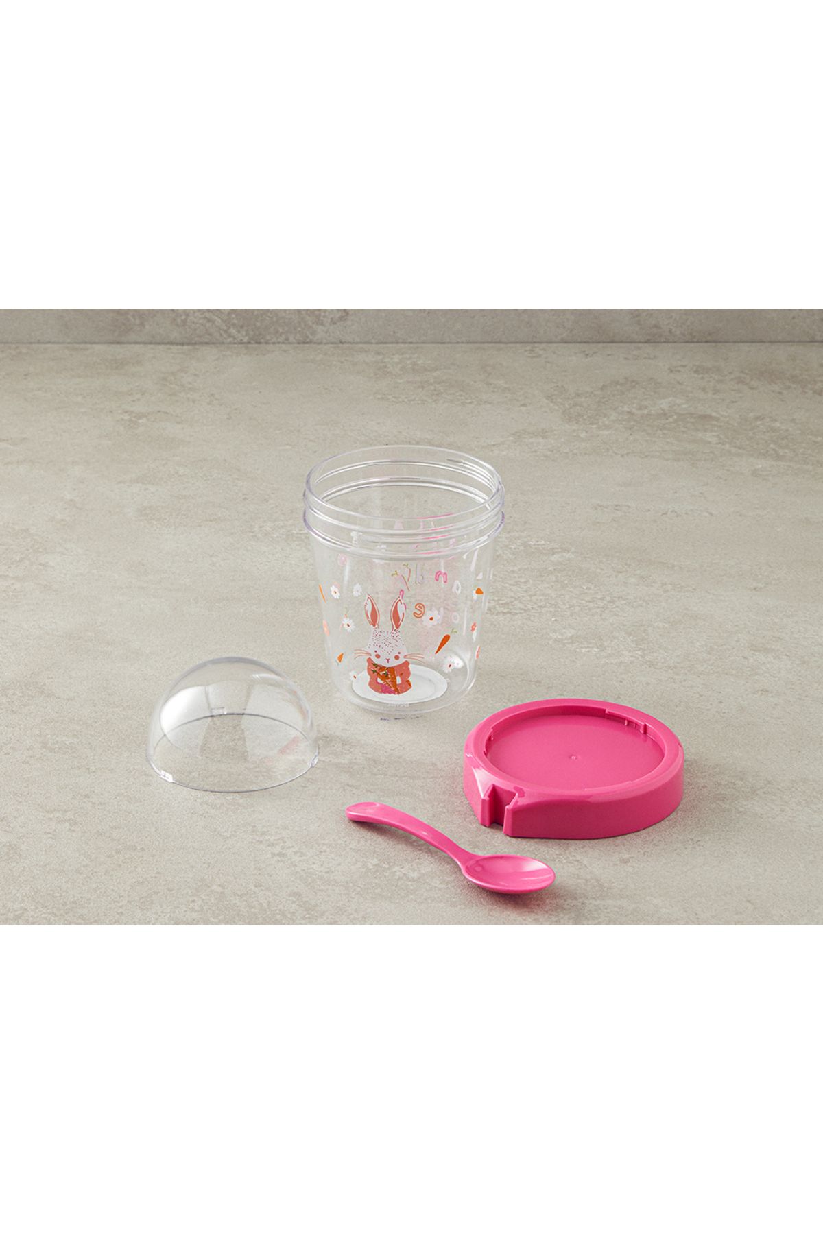 English Home-Pink Bunny Children's Drinker - 350 Ml 3