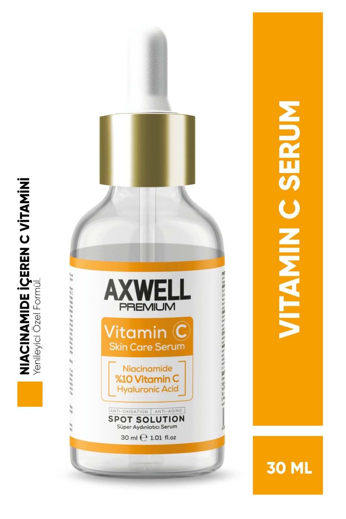 AXWELL PREMIUM C Vitamini Süper Aydınlatıcı Serum ( 30 Ml ) AXC1