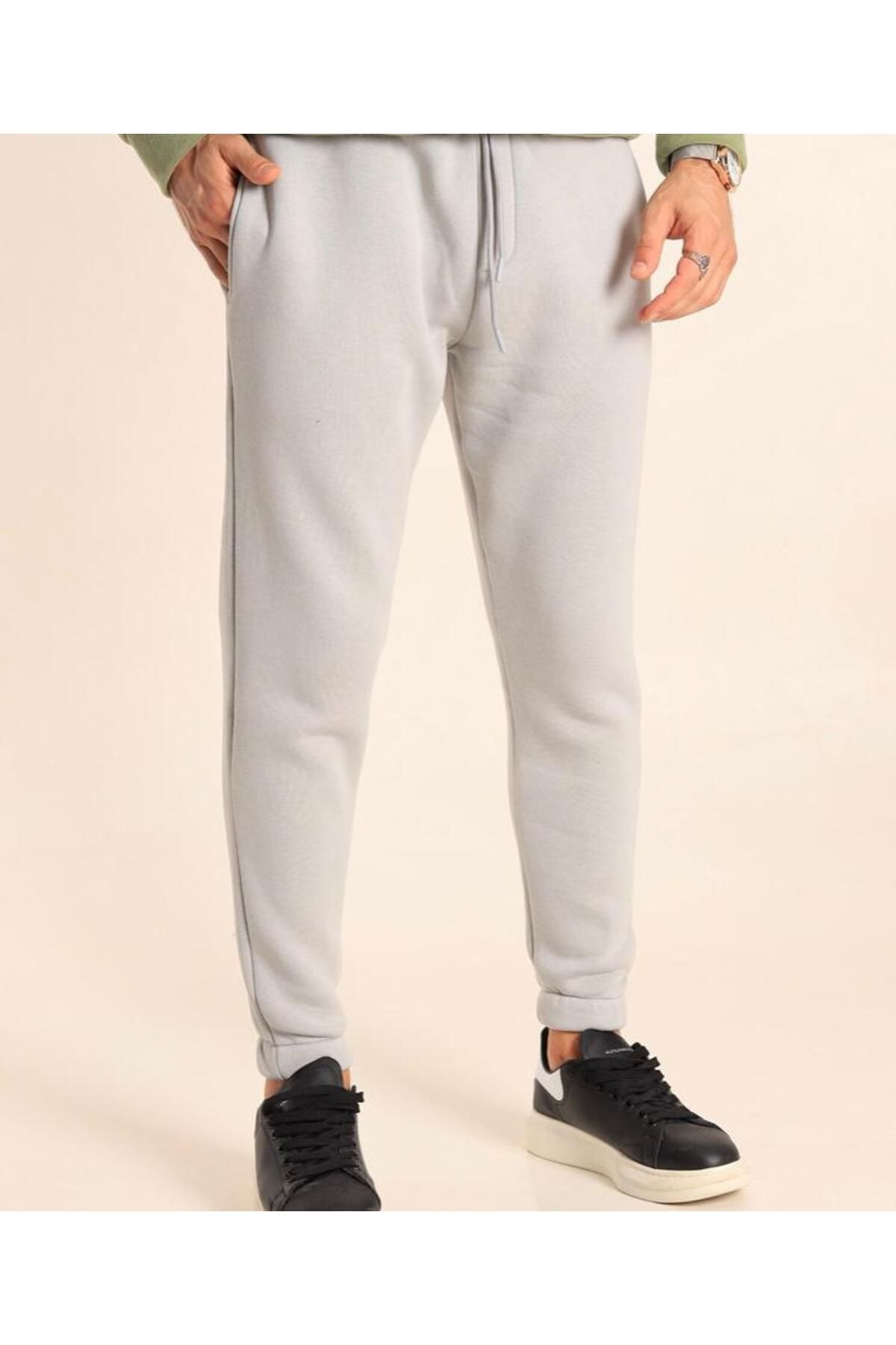 Mens thick sales jogging pants