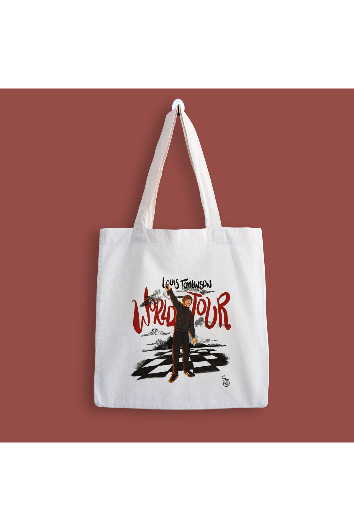 Louis Tomlinson World On Tour Printed Tote Bag