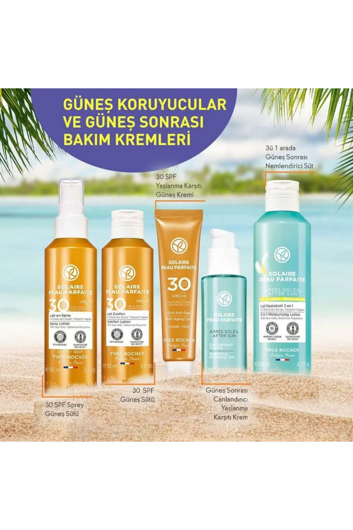Güneş Sonrası Yüz Kremi - Yaşlanma Karşıtı / Solaire Peau Parfaite - 30ml — elif577414 — تصویر 7 از 7