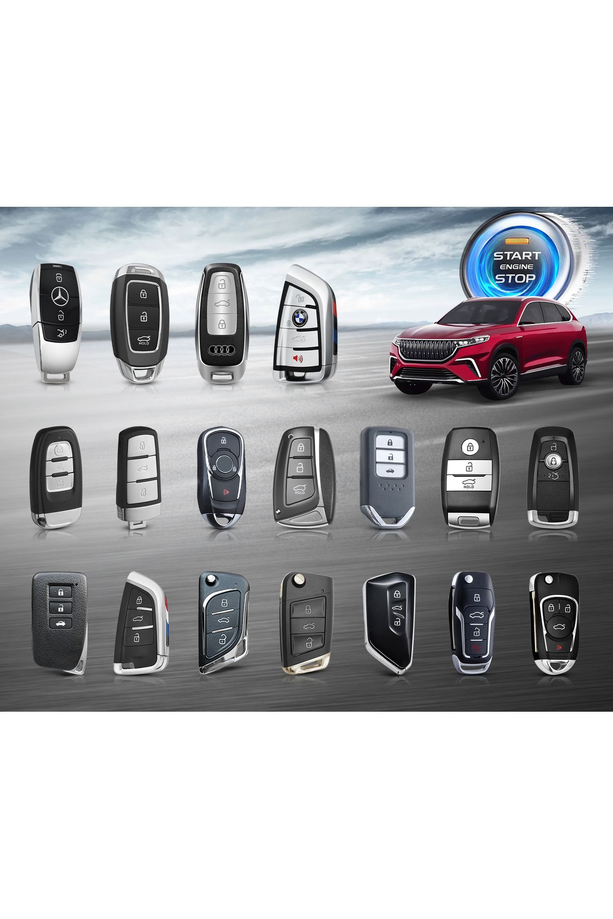 STARTSTOPTÜRKİYE-Start – Stop Turkey Keyless Entry, Keyless Start, Remote Start System – Sst-03 2
