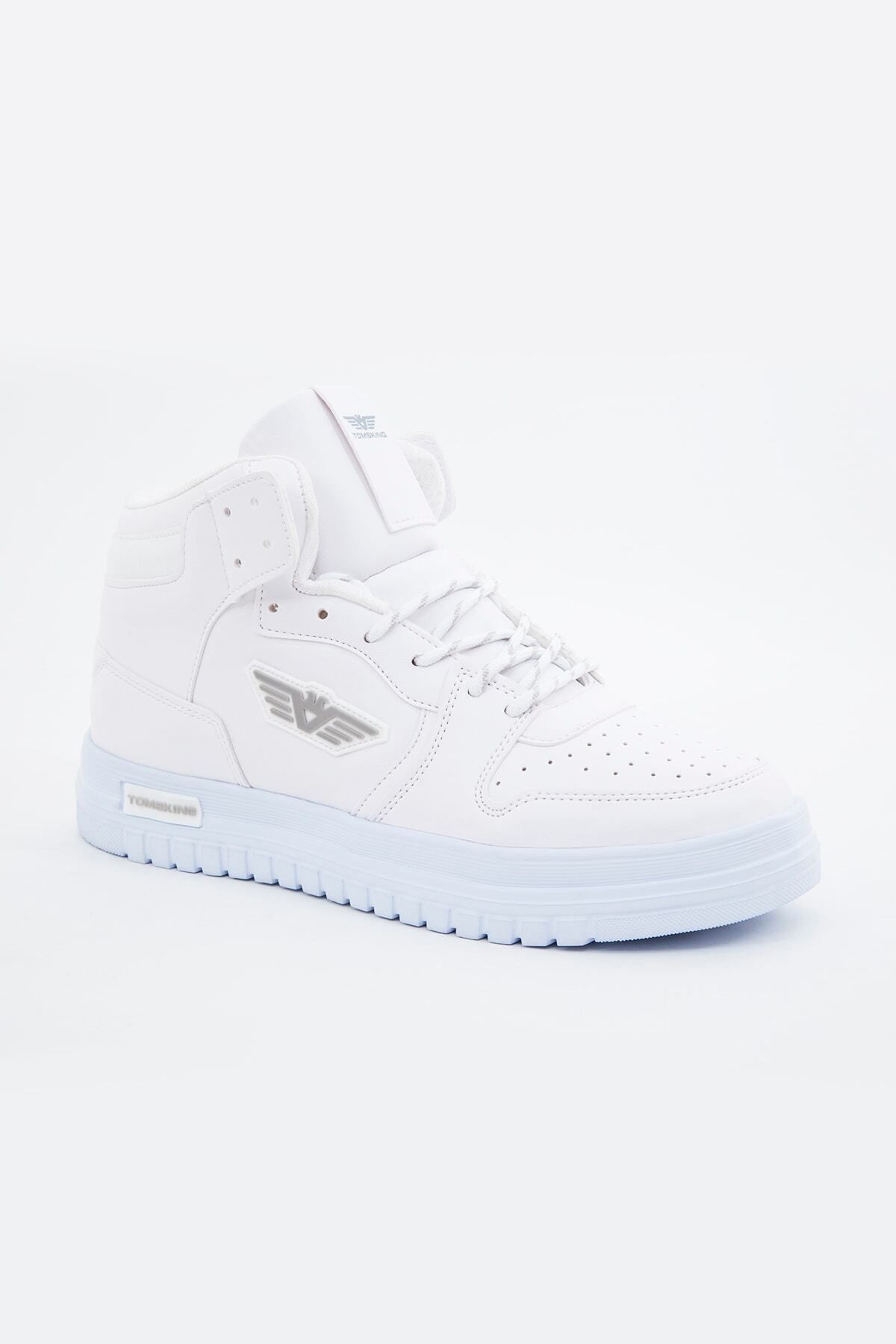 Tomsking-Pantofi sport albi înalți pentru bărbați 2056 2