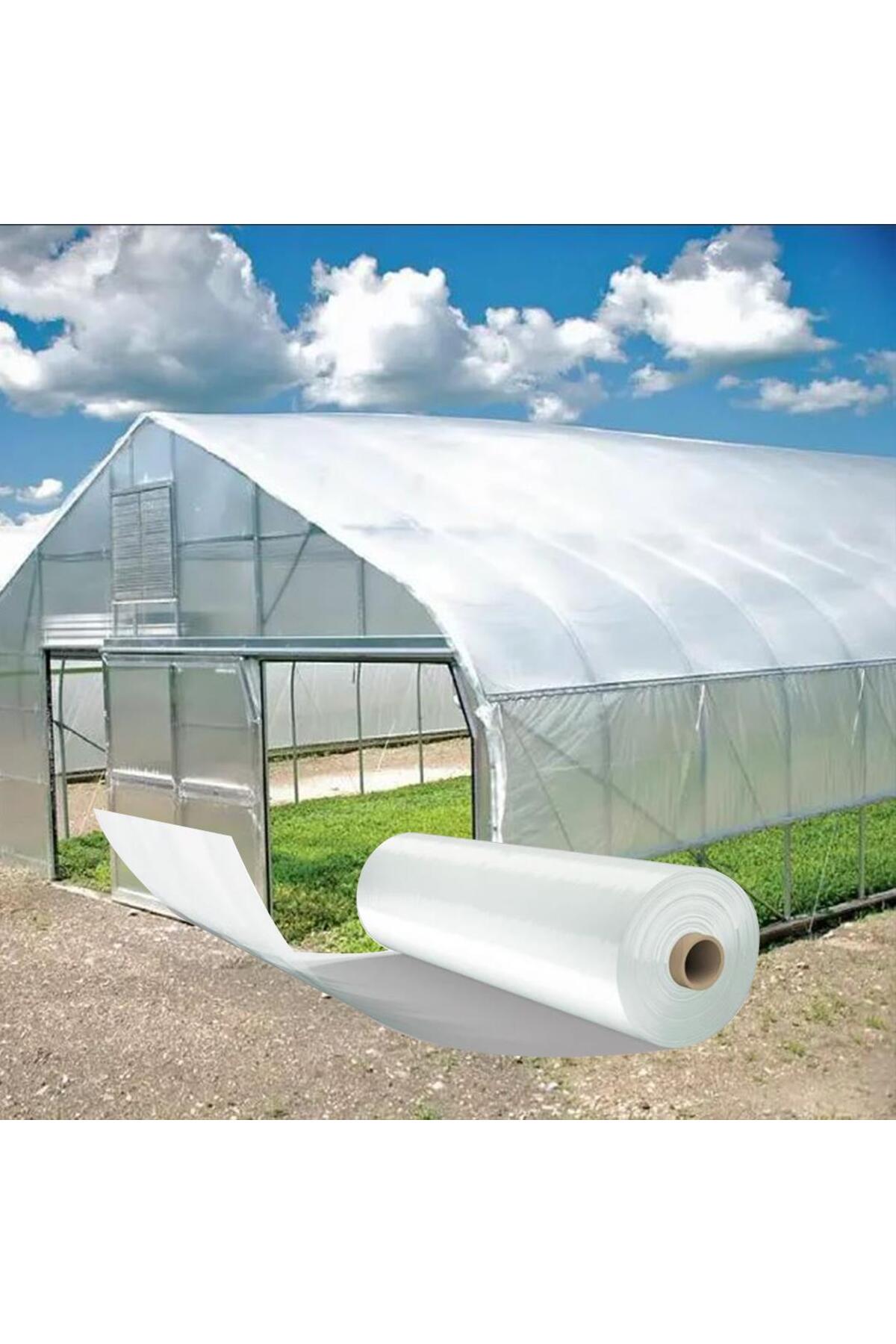 12 AYLIK 6X1 METRE SERA NAYLONU ŞEFFAF NAYLON BRANDA (UV+IR+EVA+AO+LD+DİFÜZYON KATKILI) SERA ÖRTÜSÜ