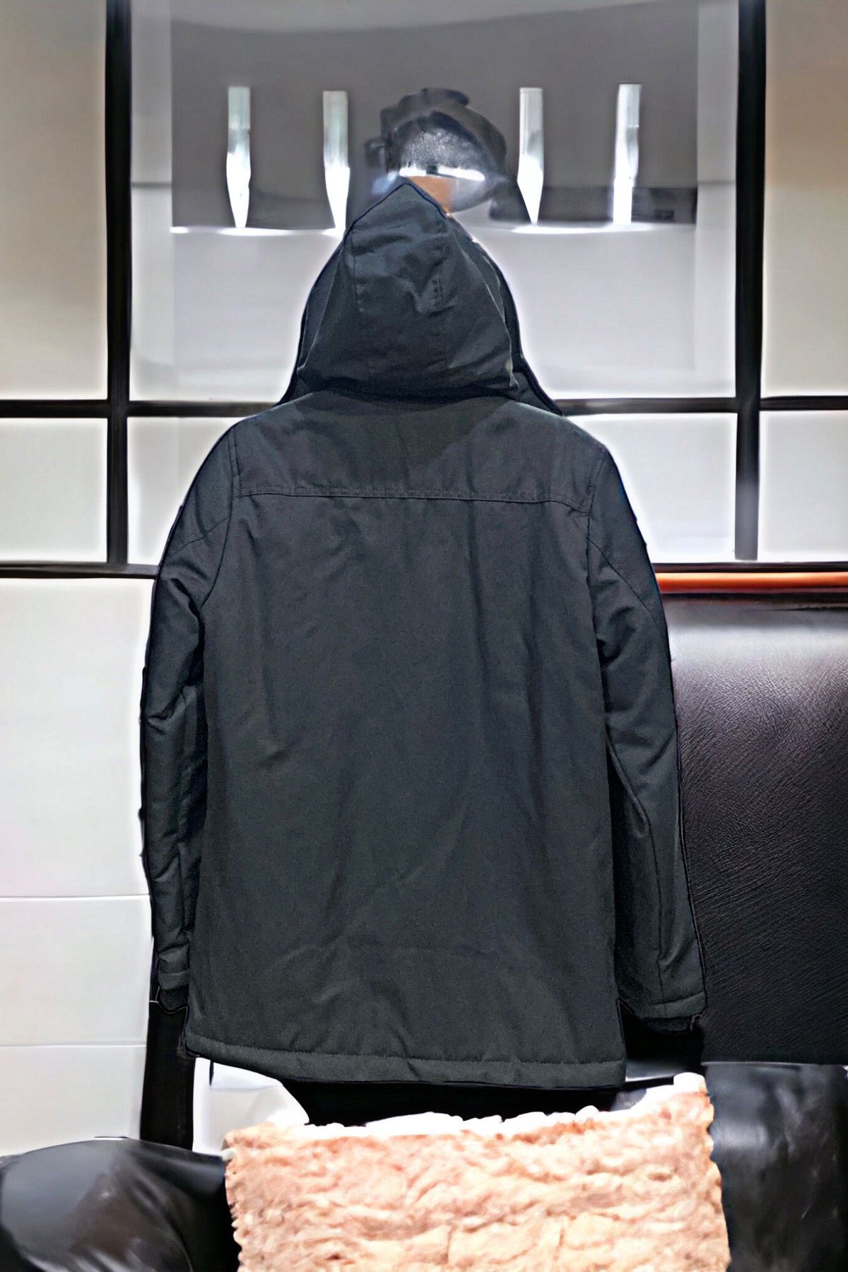 culıs-Gabardine Men's Jacket with Fur Inside 3