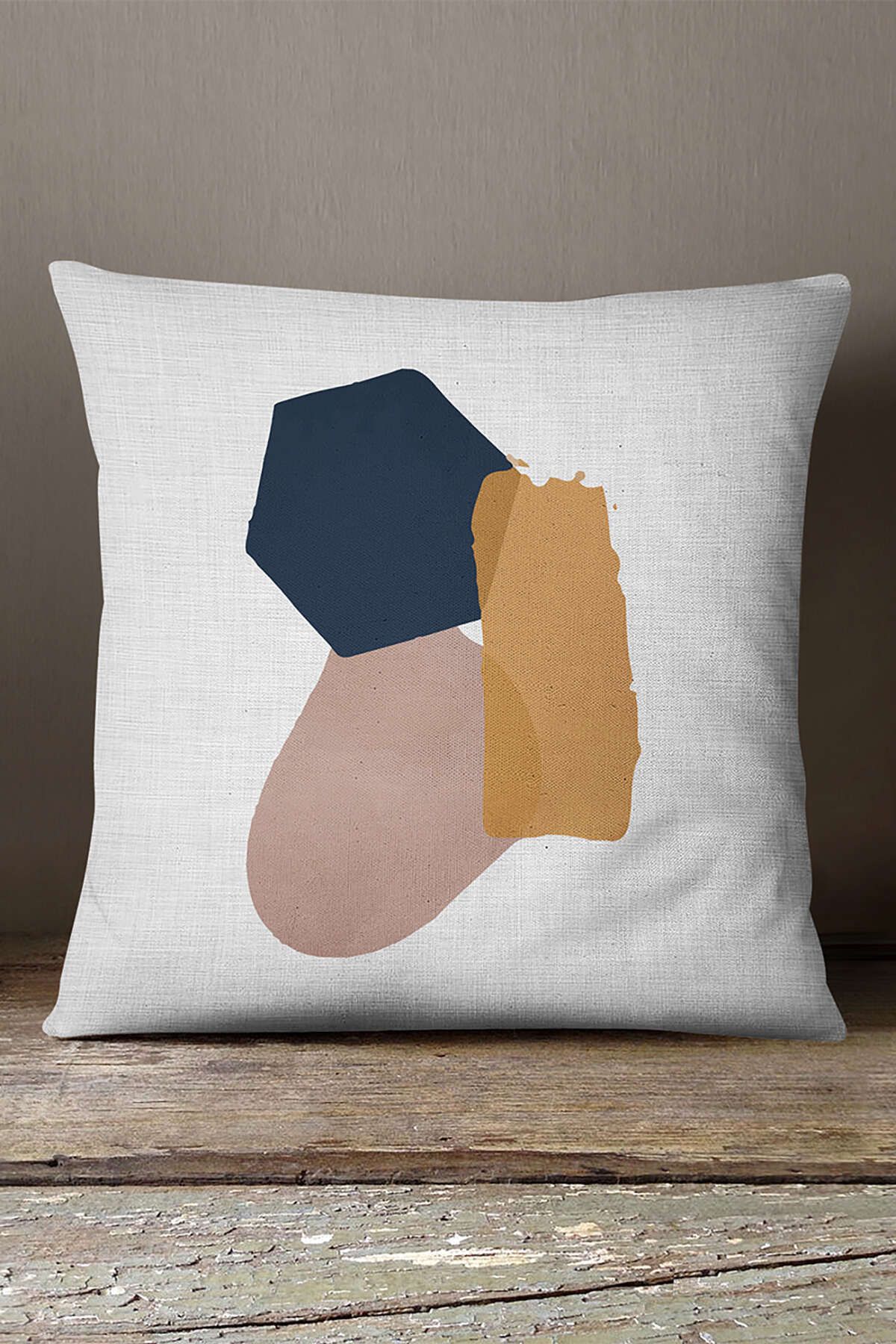 Beige rectangle cushion online