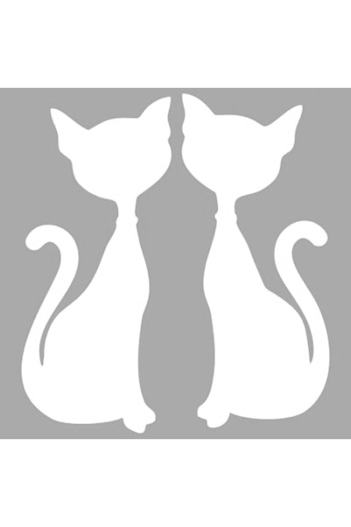 Трафарет кошки