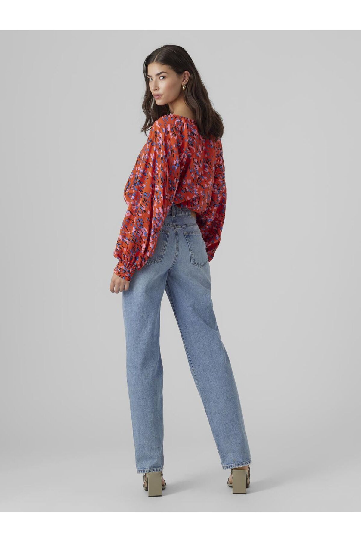 Vero Moda-Damen/Mädchen Tangerine Tango L 3
