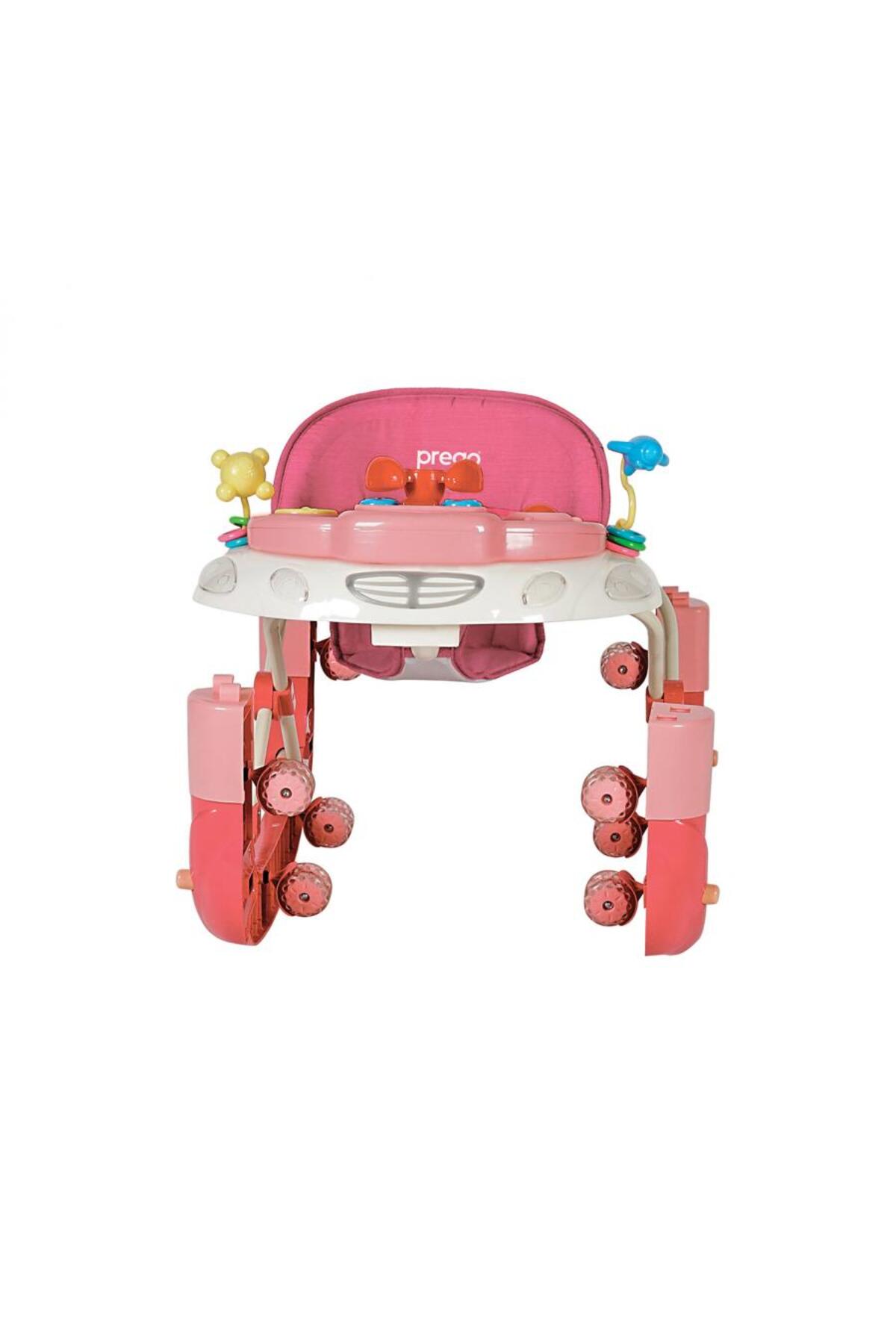 TURHAN BEBE 3 Kademe Müzikli Atlı Karıncalı Mama Tablalı Bebeğin İlgisini Çekecek Çıngıraklı Oyuncaklı Yürüteç fotoğrafı 5 (önizleme)