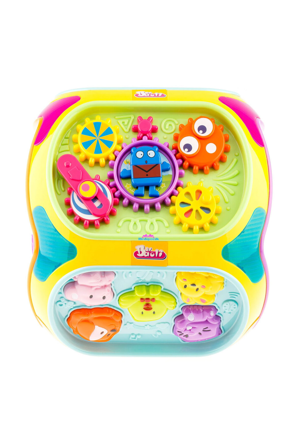 hediyecik Oyuncak Akıllı Ev 6in1 Çocuk Aktivite Merkezi Oyun Seti +18 Ay fotoğrafı 4 (önizleme)