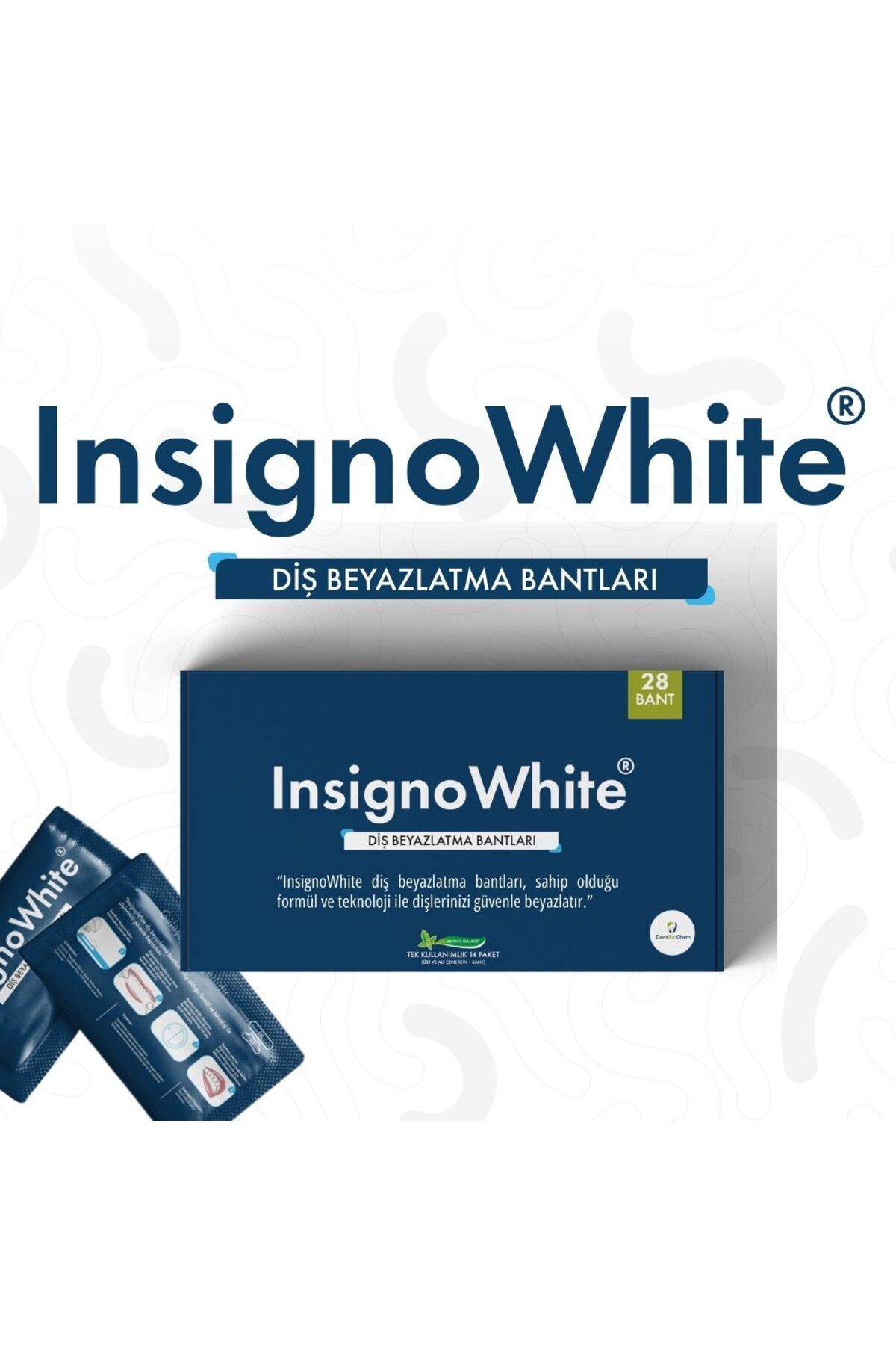 محصولات سفیدکننده دندان باند سفید کننده 14 28 InsignoWhite