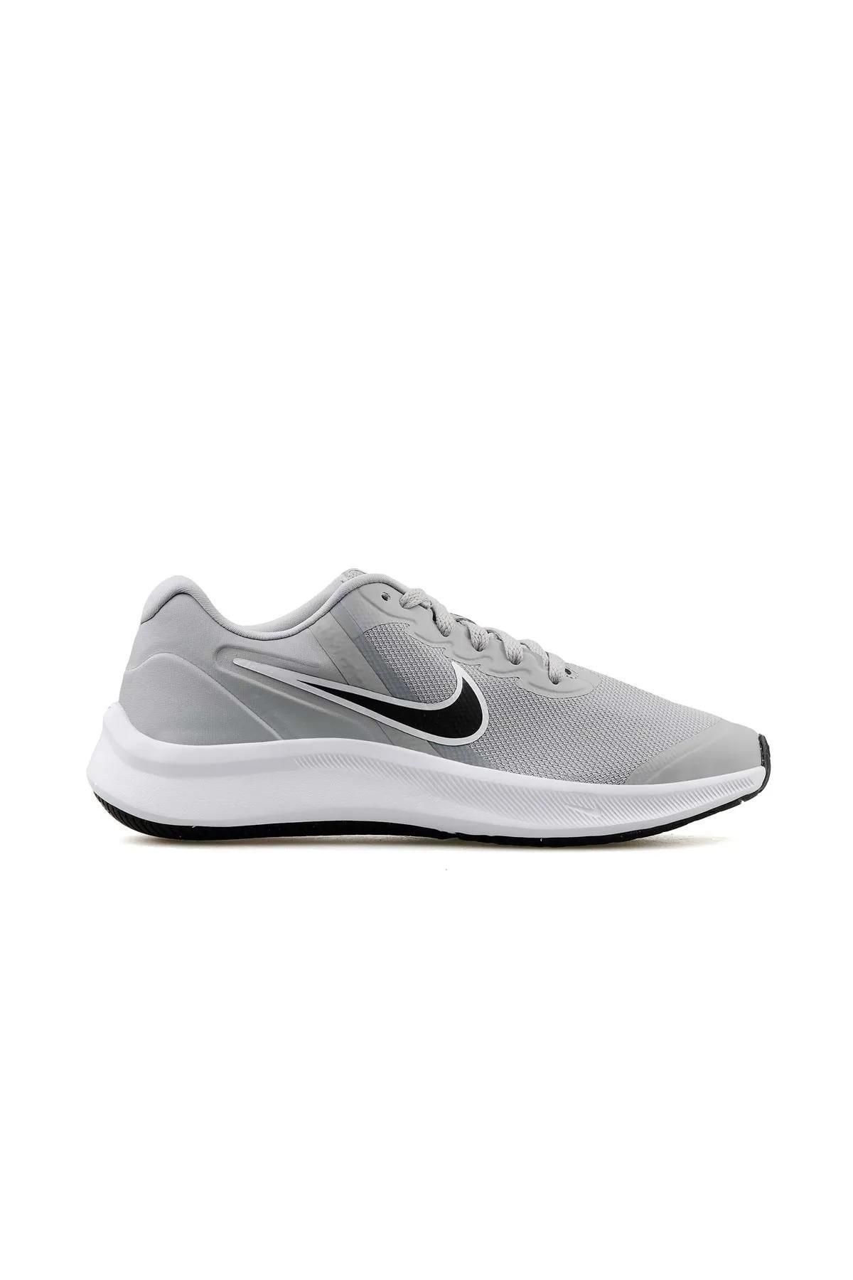 اسنیکر خاکستری زنانه Star Runner Gray رانینگ و آموزش کفش های ورزشی قالب باریک Nike