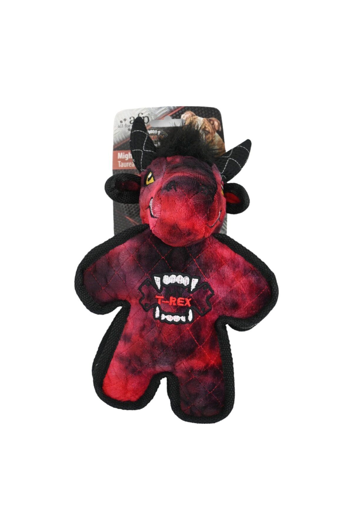 All For Paws-Mighty Rex- Strong Bull Dog Durable Toy 1