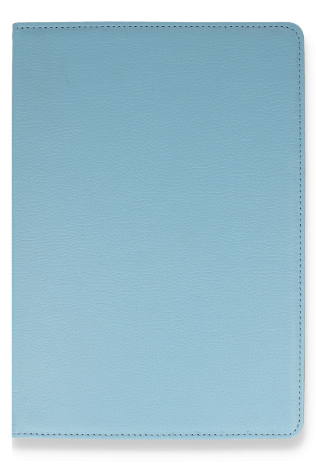 AQUA AKSESUAR-10.2 (8th generation) Compatible Case 360 Rotating Leather Protected Tablet Case - Turquoise 3