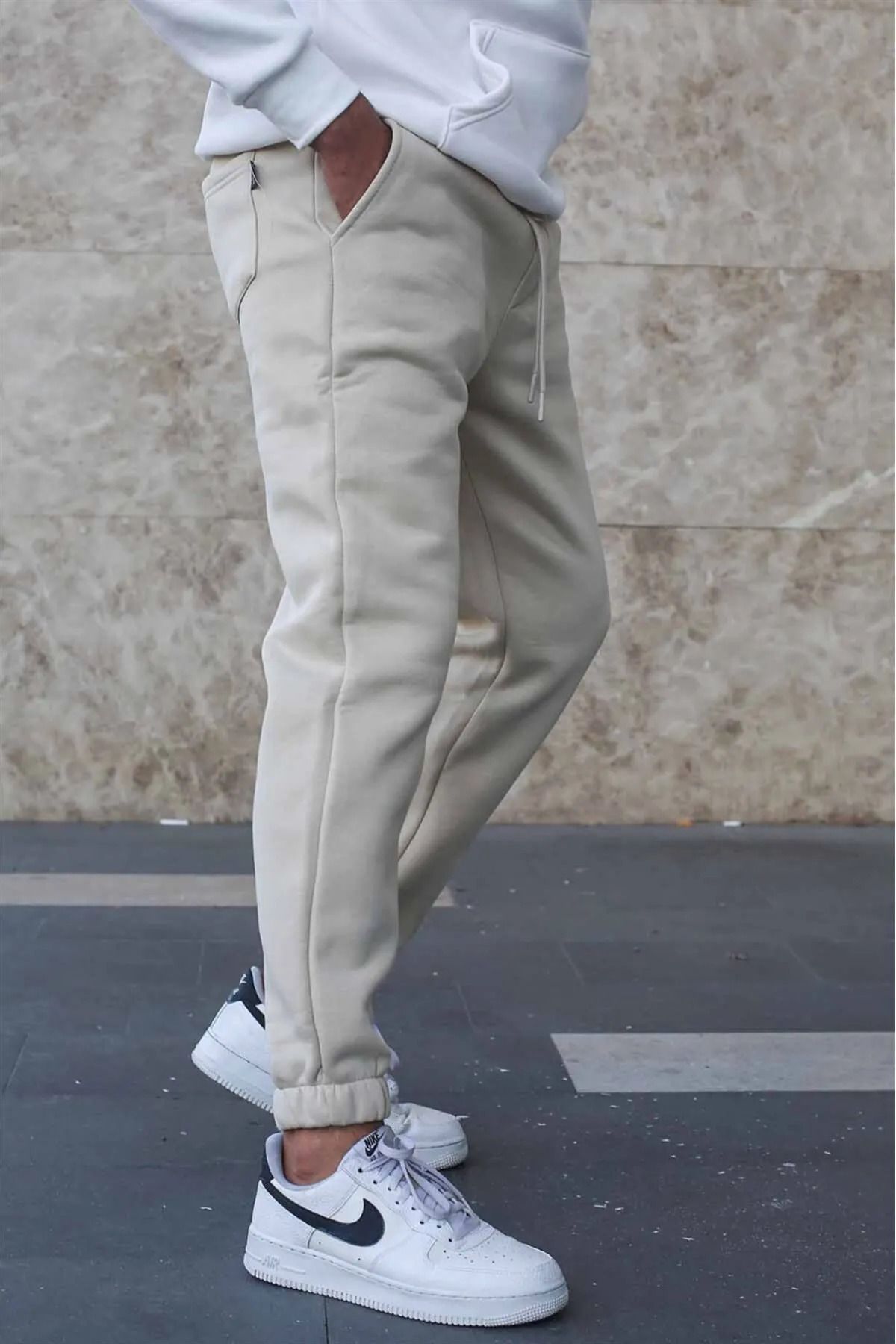 Y MODA Men s Sweatpants Cotton Thick Fabric 3 Thread Racking