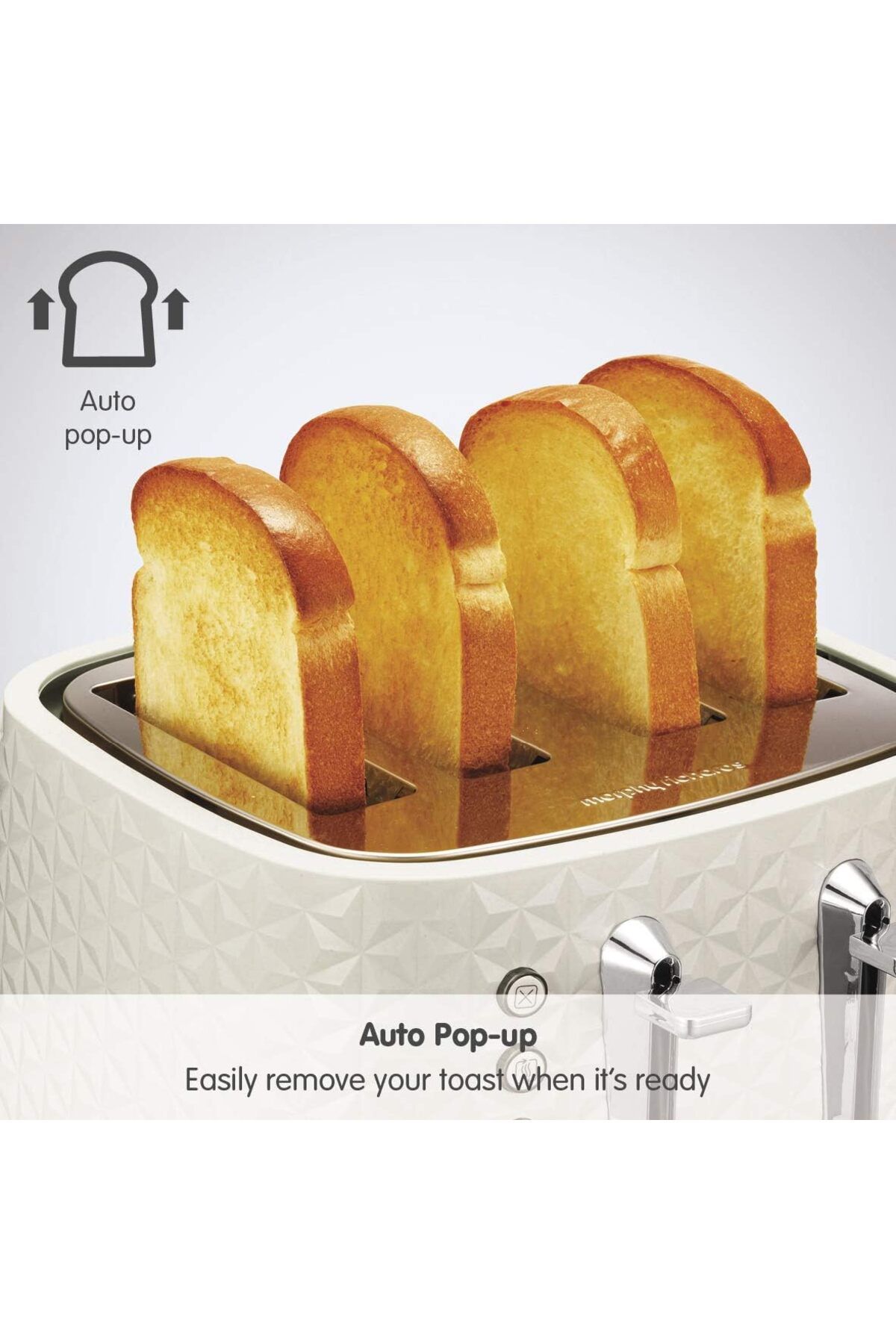 morphy richards-Vector 4 Slice Toaster 6