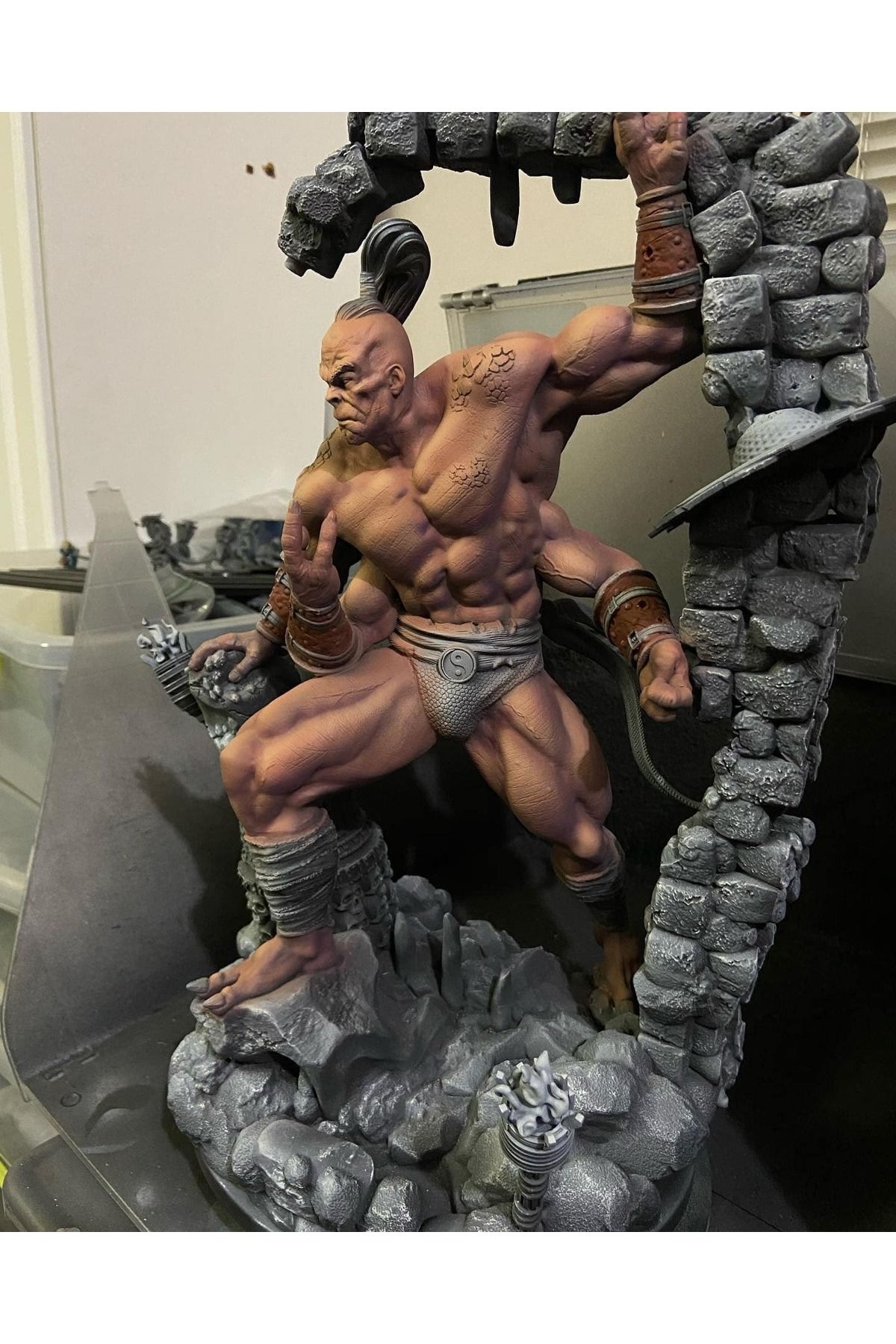 Mortal kombat goro figure hotsell
