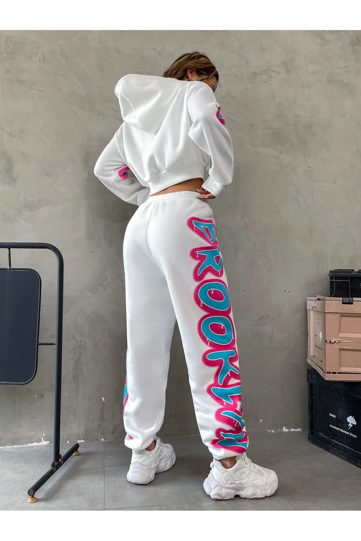 Cute tracksuit online set womens