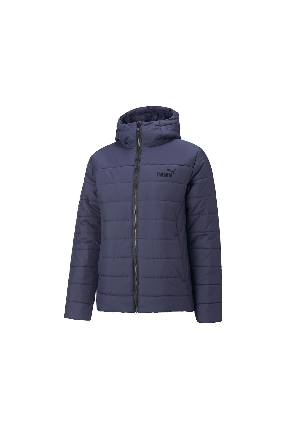 Trendyol Jacket Padded - Navy Blue Casual Puma Men\'s Ess Hooded 84893806 Coat