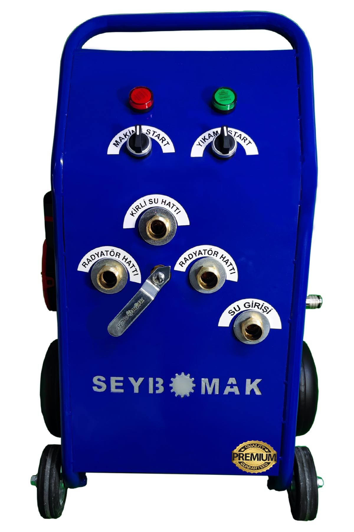 Seybomak Havalı Petek Temizleme Makinesi Çift Yönlü darbeli 1,2 Hp mavi
