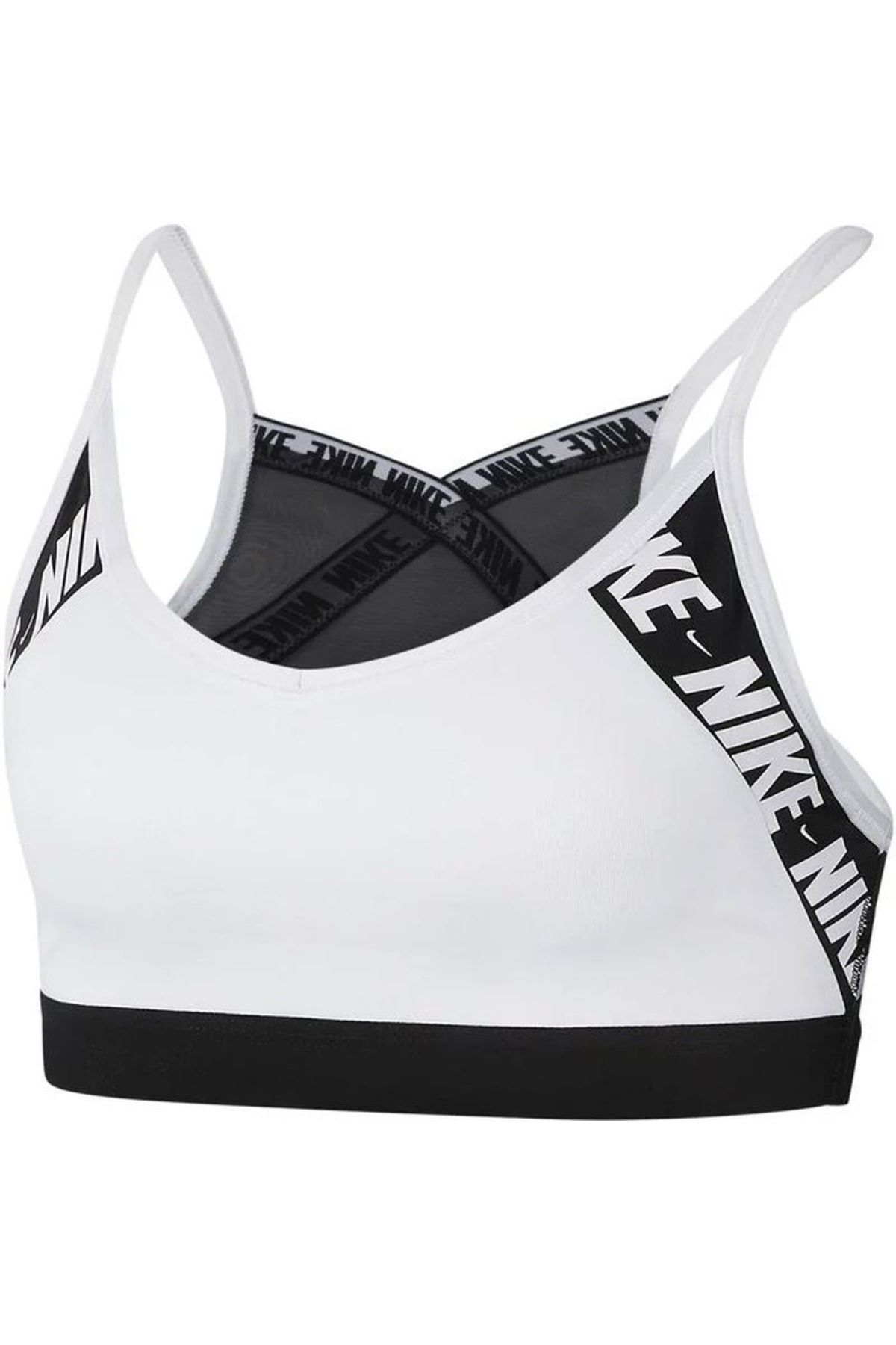 Nike Women's' Cotton Wire Free Bold Bra Sports (BQ4127_Black/White_38-41) :  : Fashion