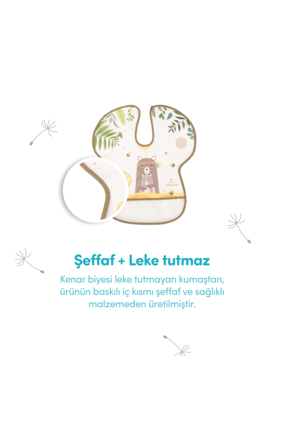 Sevi Bebe Büyük Cepli Eva Önlük Ayıcık fotoğrafı 7 (önizleme)