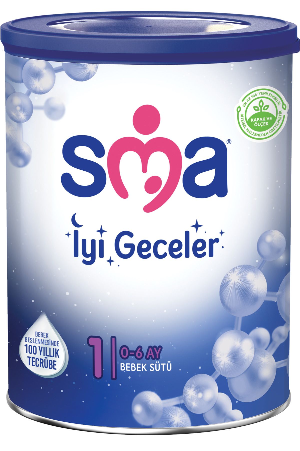 SMA İyi Geceler 1 0-6 Ay Bebek Sütü 800 gr