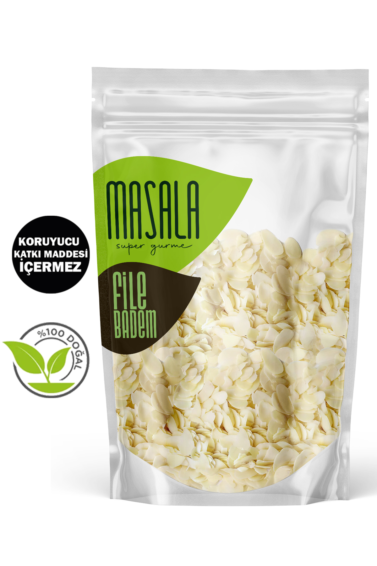 Super Gurme Masala File Badem 100 gr. - Raw Almond