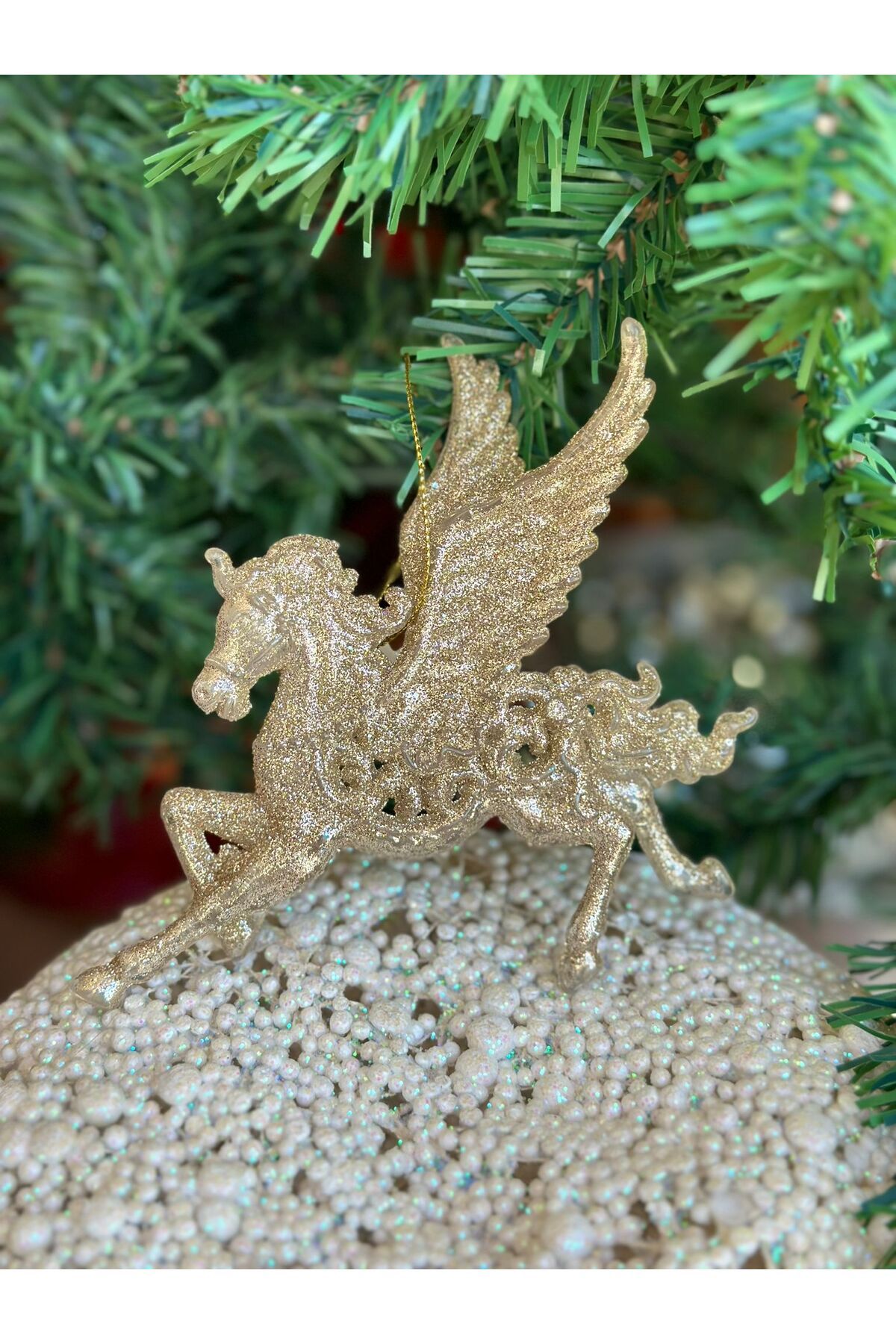 Gold colored christmas ornaments new arrivals