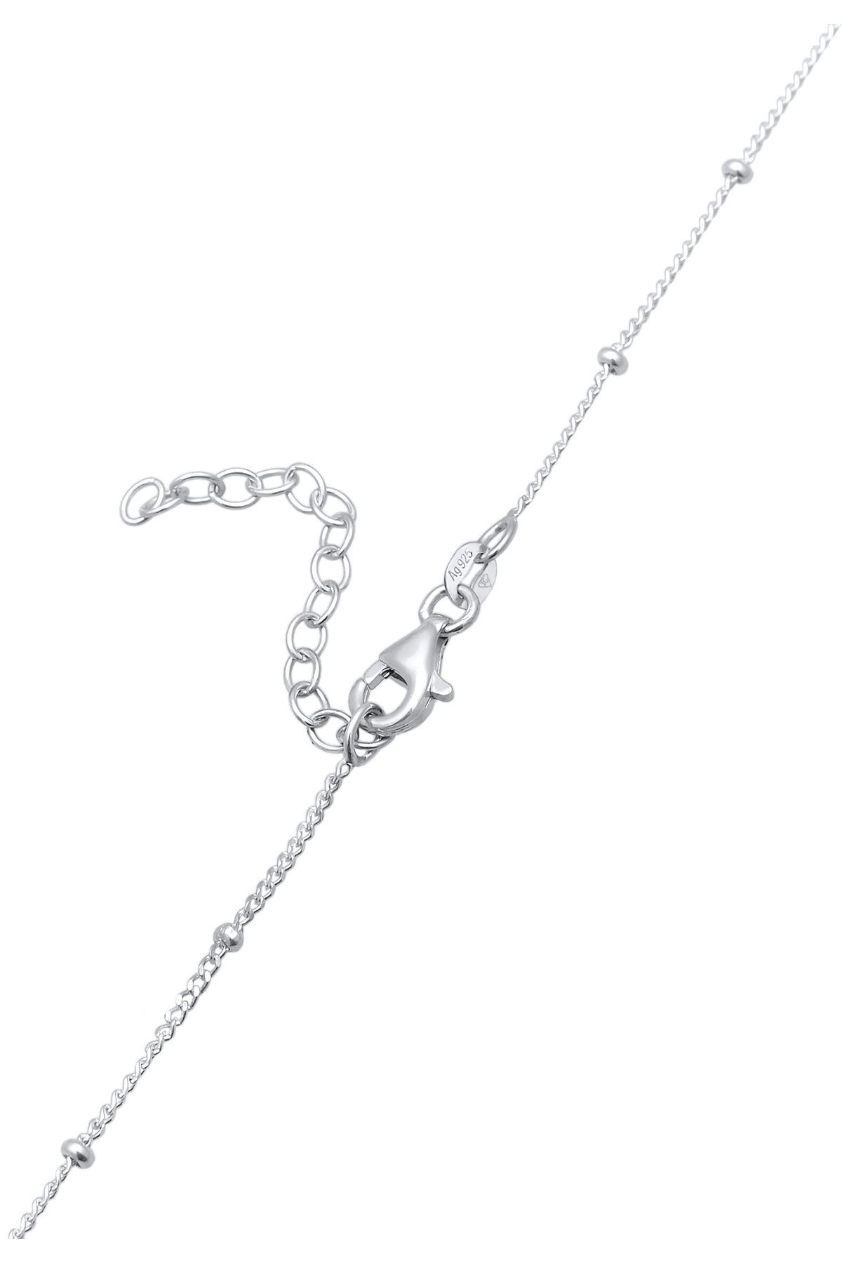 ELLI-Halskette Gerdanlık Kugelkette Kreuz Zirkonia 925 Gümüş 4