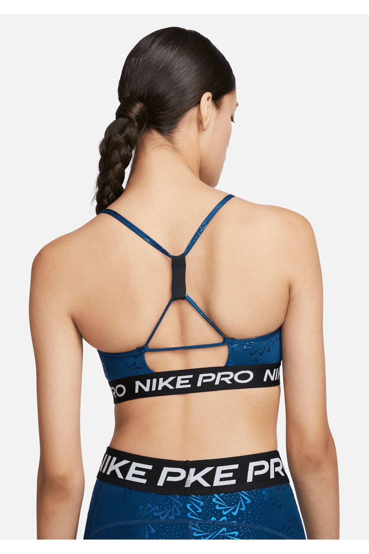 Nike Pro Dri-fit Indy Light-support Padded Strappy Women's Bra - Trendyol
