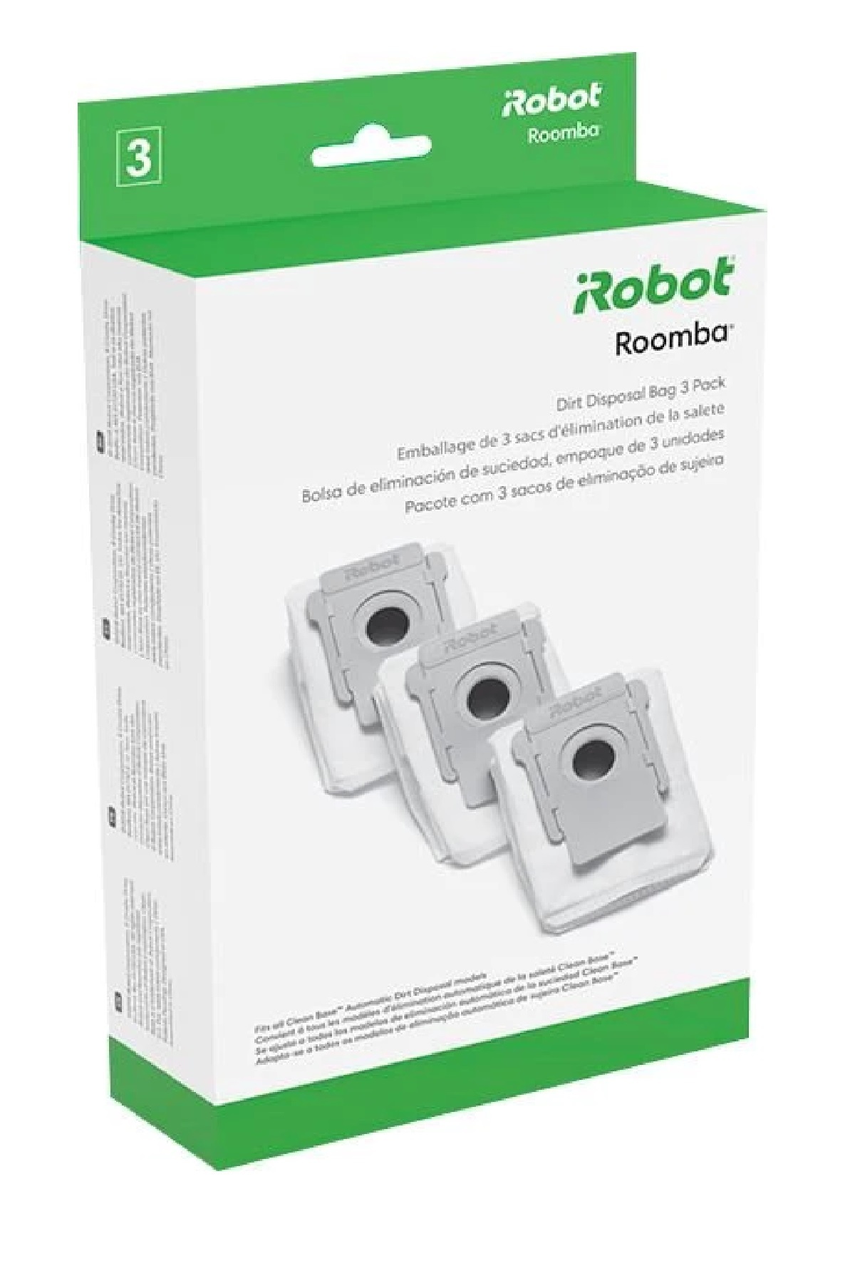 iRobot Roomba® ORİJİNAL i/j/s Serisi 3'lü Paket Toz Torbası i3 i8