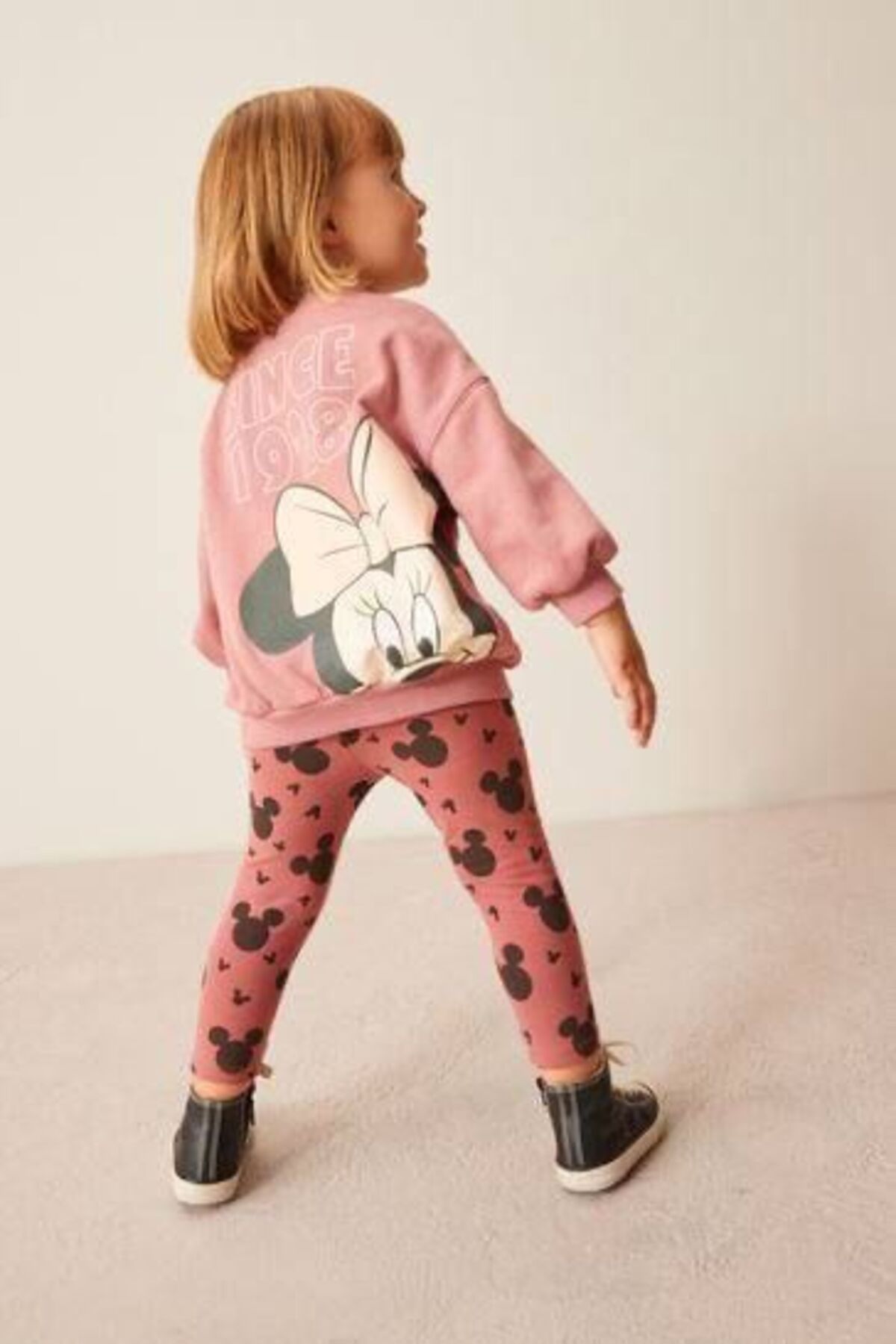 Minnie mouse leggings toddler sales