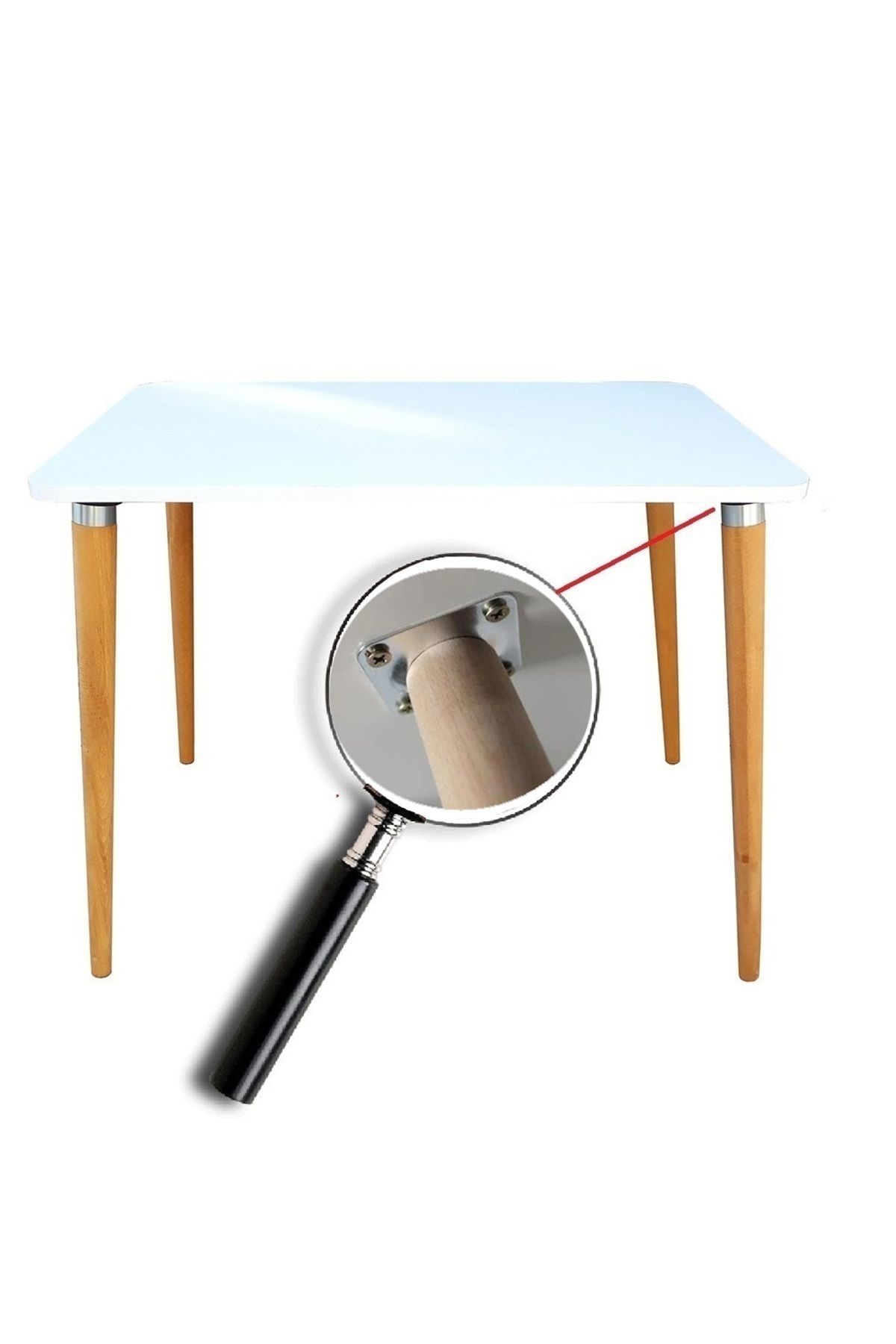 Depolife-Leg Mounting Bracket Metal Bracket Table Sofa Coffee Table Leg Connector 4 Pieces Inclined (ANGLED) 6