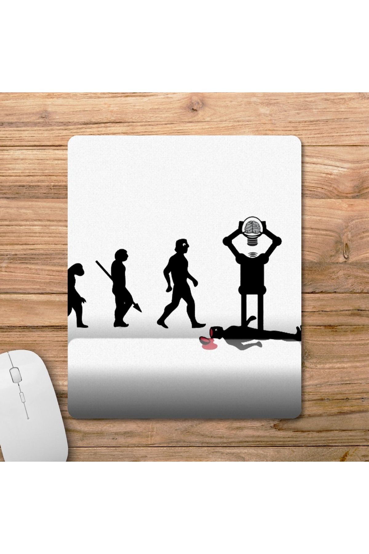 Pixxa-Artificial Intelligence - AI - Artificial Intelligence - ChatGPT Wrist Support Mousepad Model - 1 1