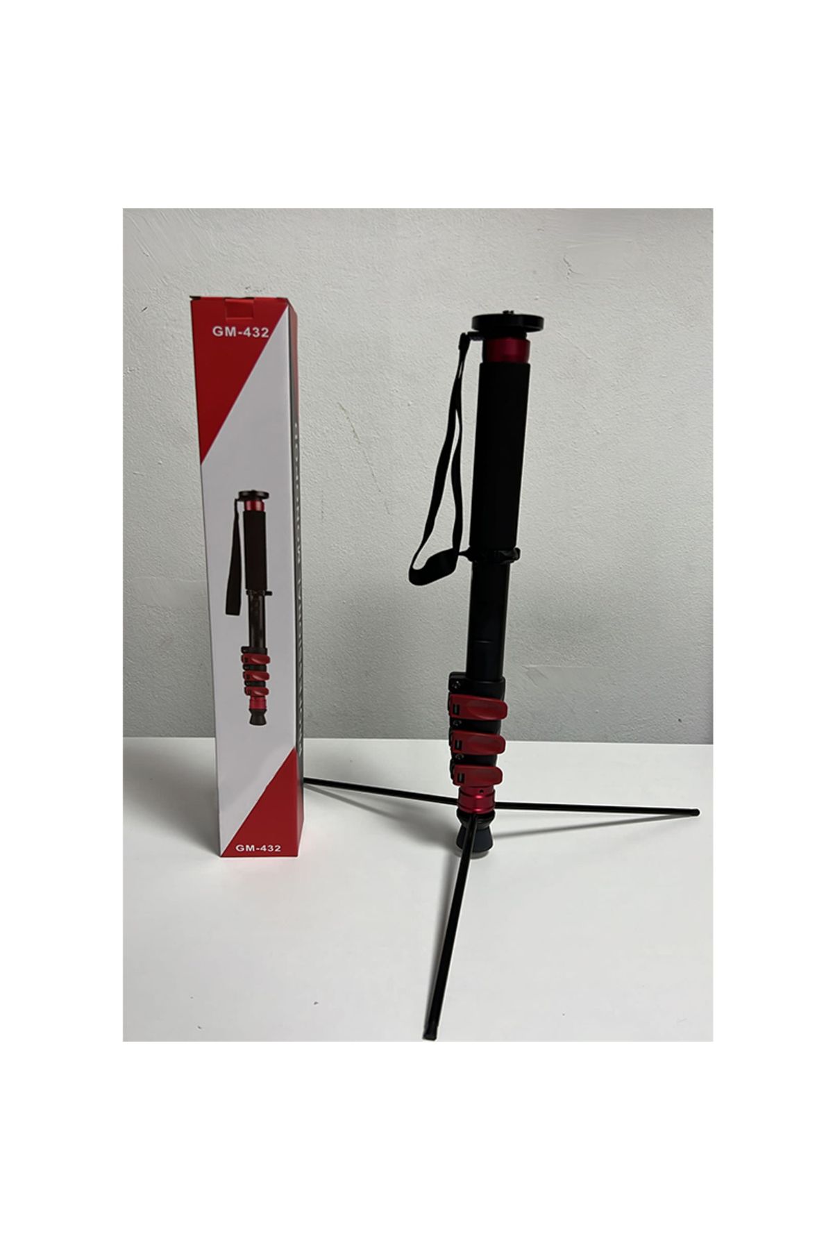 Gm-432 Profesyonel Monopod 170 CM Kamera ve Fotoğraf Çekimi