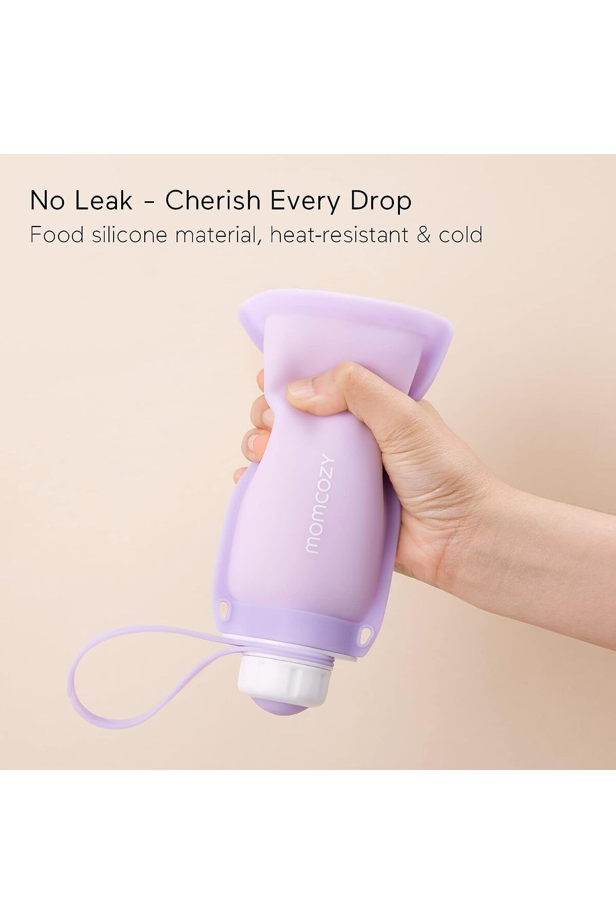 Momcozy-Silicone Breast Milk Storage Bags, Reusable for Breastfeeding 3