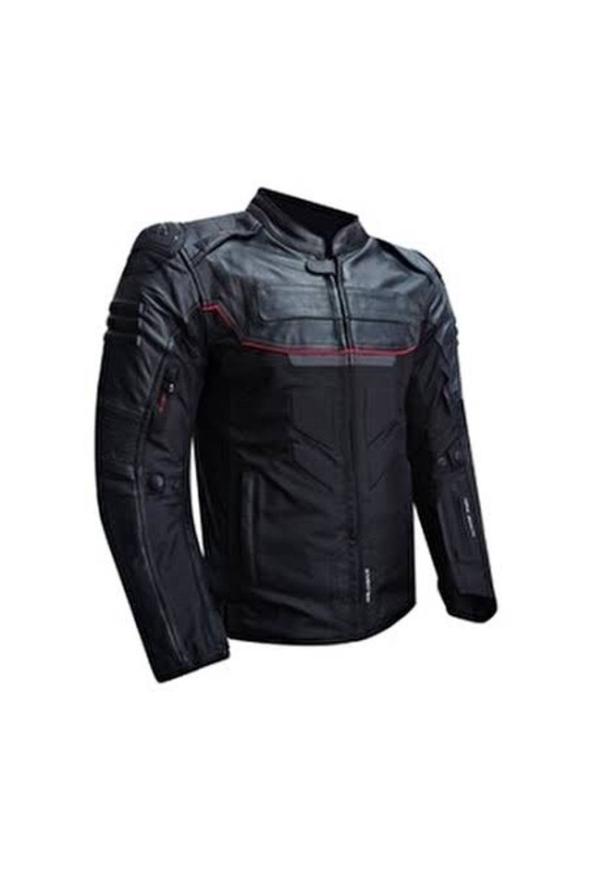 Prosev TEZ MOTOR PROSEV FALCON LEATHER 4 MEVSİM MOTORCU MONTU HAKİKİ DERİ