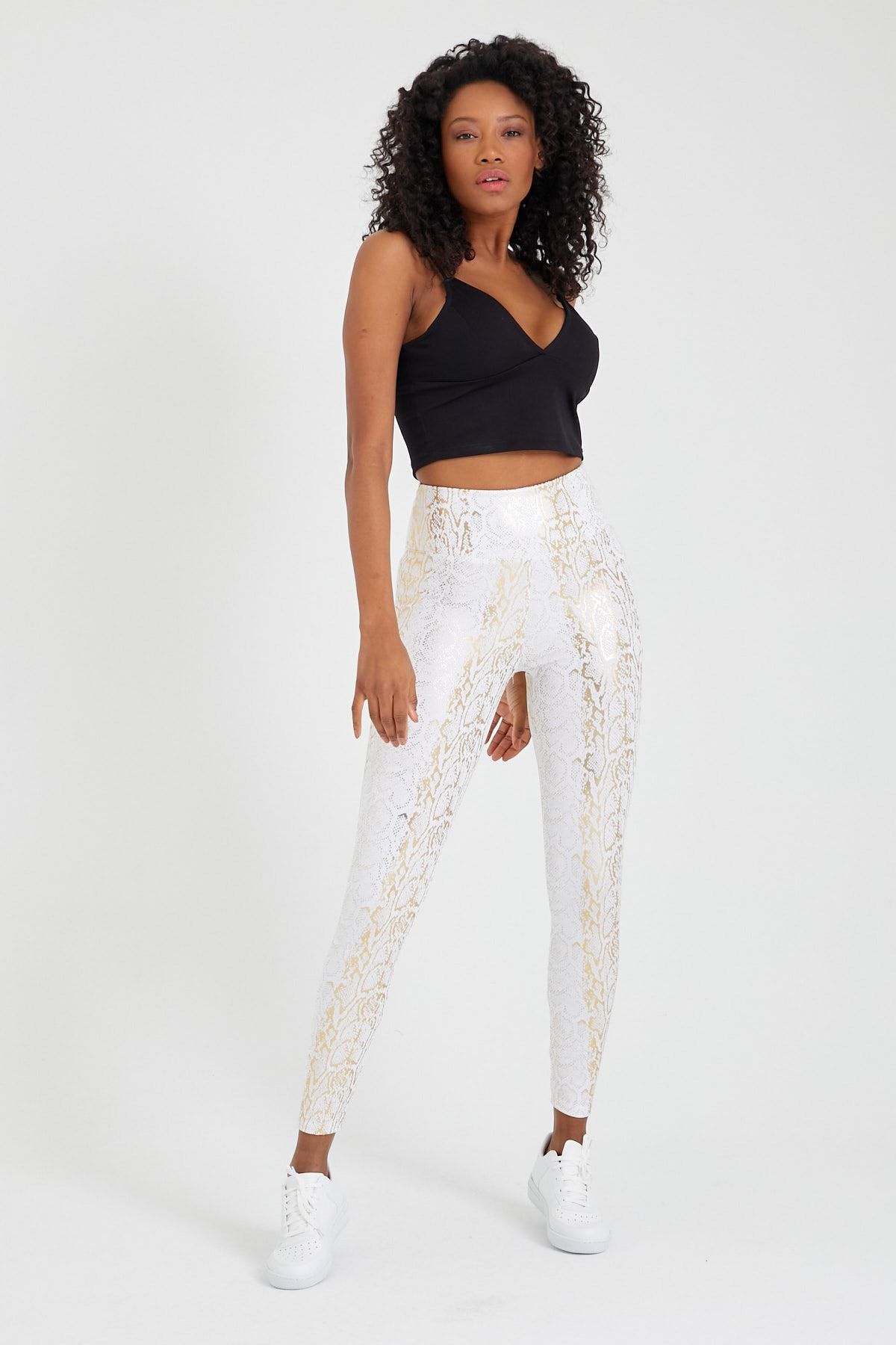 High waisted 2024 patterned leggings