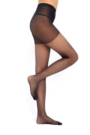 Kadın Siyah Fit 15 Külotlu Çorap - 500 OBJE4000