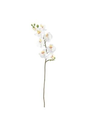 Beyaz Orkide 60 Cm Meridyendukkan Orkide-beyaz Yapay Çiçek ,bitki YAPAY ORKİDEE