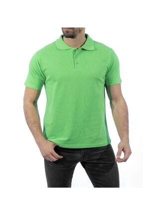 Fıstık Yeşili Polo Yaka T-shirt Personel Giyim 01