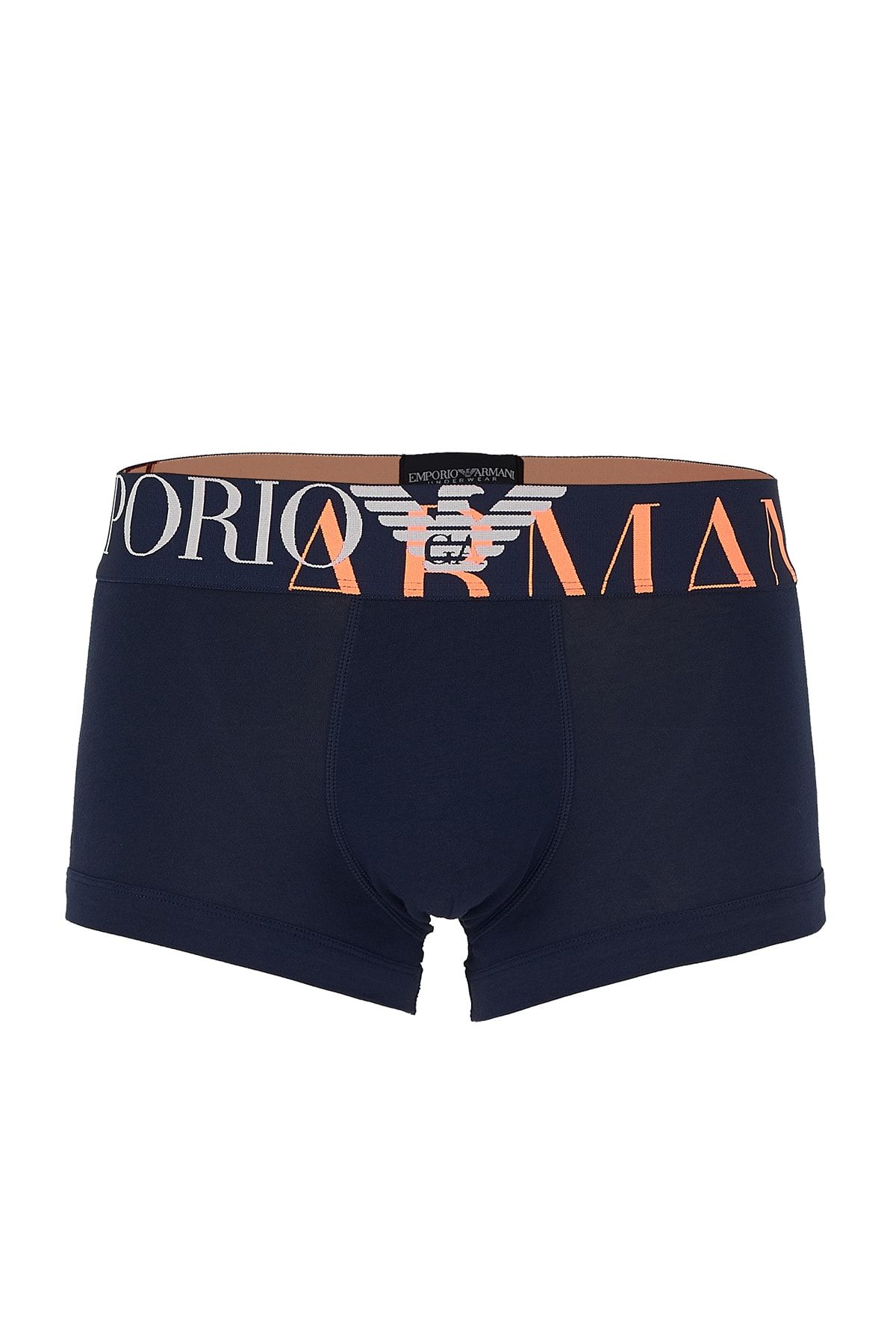 Emporio Armani Erkek Lacivert Pamuklu Boxer