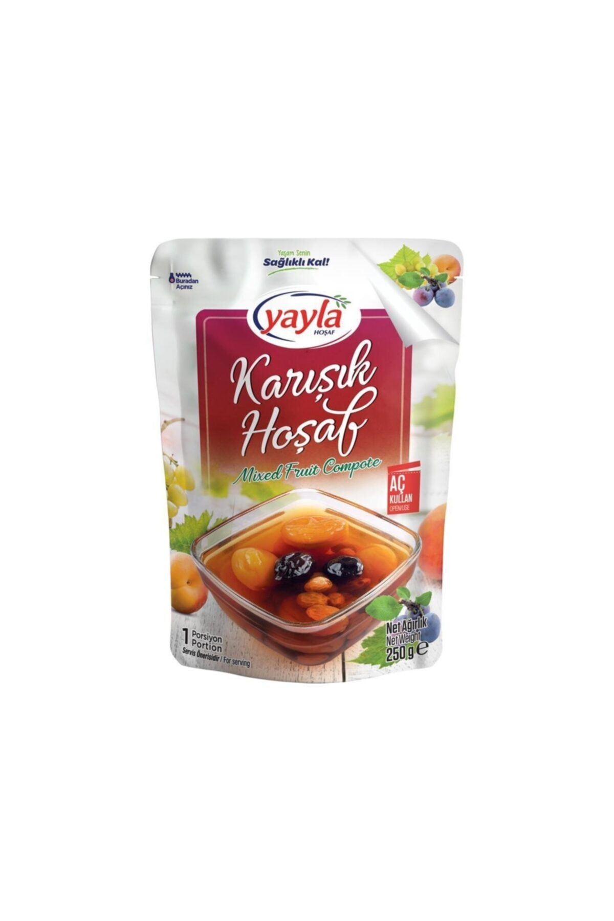 Yayla Yemek Hazır Karışık Hoşaf 250 gr