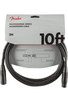 Professional Microphone Cable 10 Black Kablo 3 Metre P31073S3347