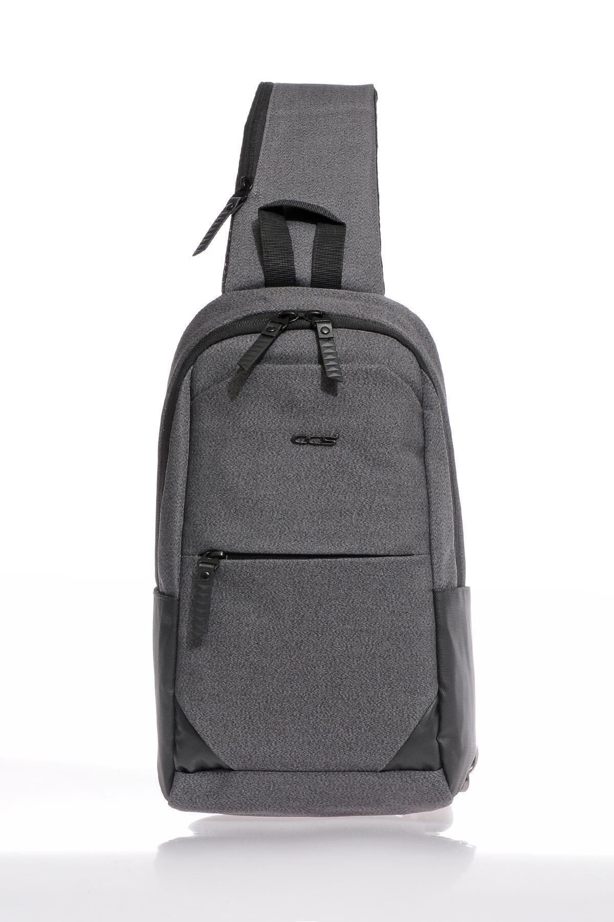 Unısex Gri Cross Body Bag 31194