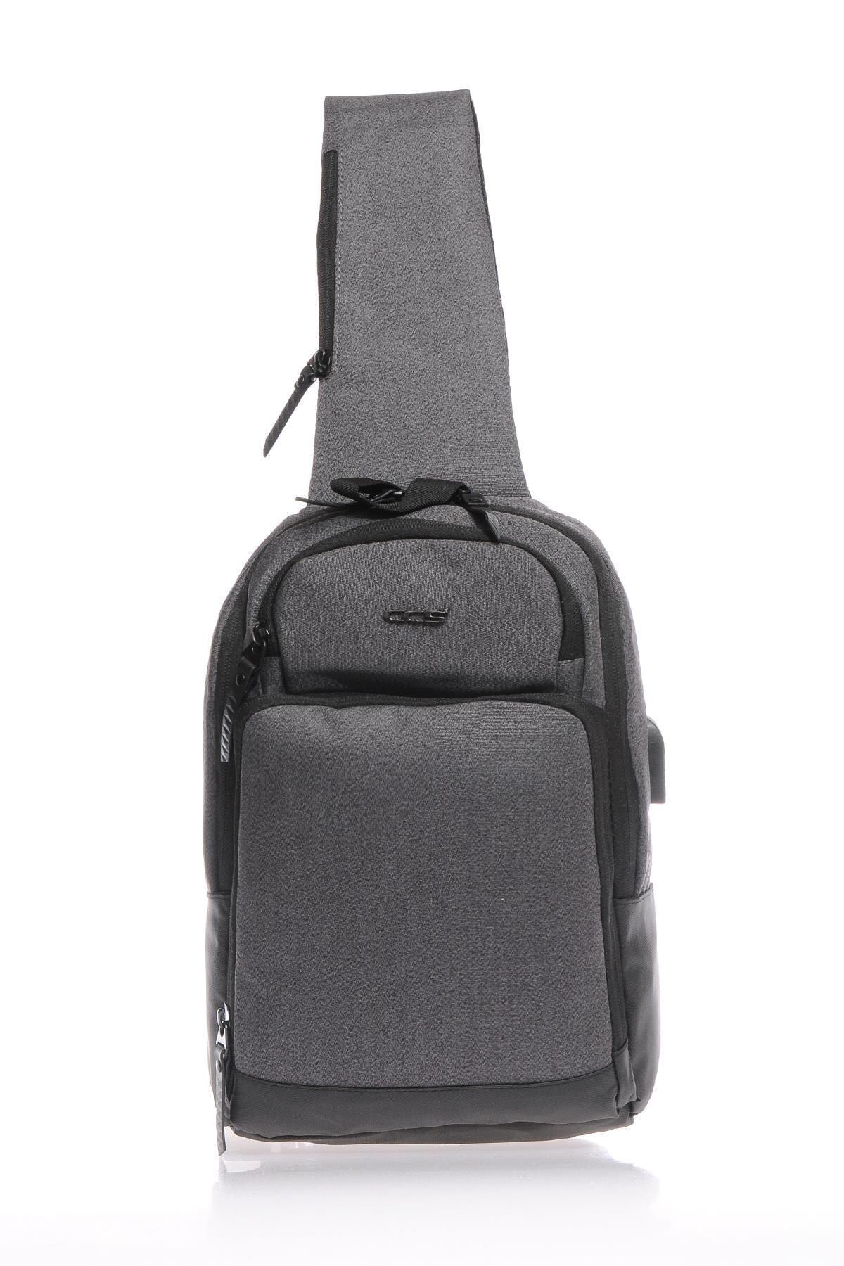 31190 Gri Unısex Cross Body Bag